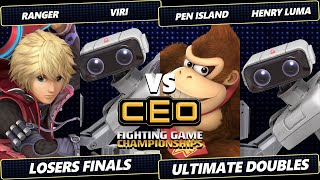 CEO 2024 LOSERS FINALS  pen island amp HENRY LUMA Vs Ranger amp Viri  Smash Ultimate  SSBU [upl. by Buckie]