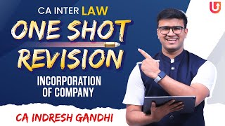 CA Inter Law Marathon  Part 1 Corporate Laws and LLP  May 24  CA Sahil Grover [upl. by Moreland]