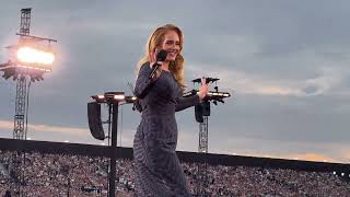 Adele in Munich “Hello” LIVE München Messe 030824 [upl. by Reh]