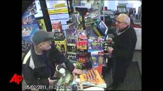 Raw Video Man Politely Robs Wash Store [upl. by Adidnere]