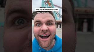 that kid at the theme park 2023  childhoodmemories amusementpark nostalgia [upl. by Vitalis]