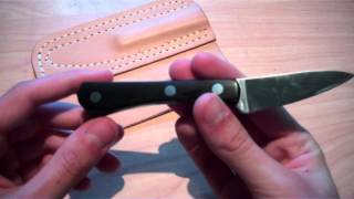 AG Russell Woodswalker  pocket carry fixed blade [upl. by Clarinda]