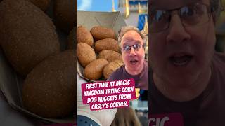 Best Disney Snack Period disneysnacks disneyworld magickingdom disneyfood wdw corndog [upl. by Tallu]