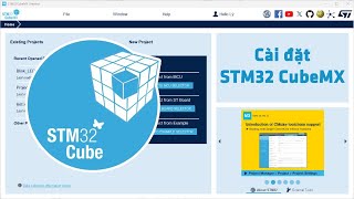 249 Hướng dẫn cài đặt STM32CubeMX và Package [upl. by Okikuy]