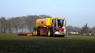 Grasland bemesten Jansen Heeten Vredo 3936 27000v Gülleaufflieger [upl. by Nairad]