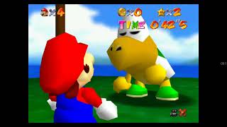 Super Mario 64 Lets Play Part 1  Princess Secret Slide Epic Fail [upl. by Tybald99]