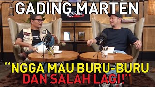 GADING MARTEN  FOKUS GUE SEKARANG CUMA KERJA DAN GEMPI [upl. by Adnamas812]