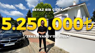 Zekeriyaköyde Harika Bir Müstakil Villa Turu  VLOG 2 [upl. by Lydie]