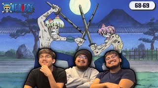 Koby and Helmeppo Training Arc  One Piece Eps 6869  One Piece Reaction [upl. by Tegan]