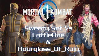 Mortal Kombat 1  First To 5 VS LattieBae amp First To 10 VS HourglassOfRain [upl. by Yanahs158]