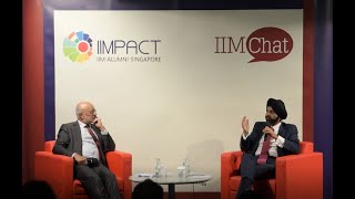 IIMChat with Ajay Banga and Piyush Gupta 29 Sep 2022 [upl. by Durst966]