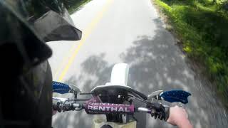 Suzuki DR350 Test Ride [upl. by Ameerak466]