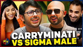 CARRYMINATI VS SIGMA MALE  REACTION [upl. by Giliane]