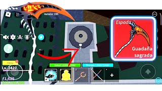 PASO A PASO cómo conseguir el la GUADAÑA SAGRADA Hallow Scythe en Blox Fruits 2024 😁 [upl. by Aehsrop473]