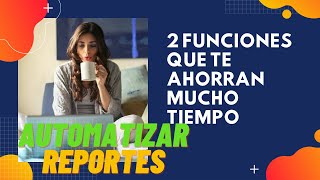 Como hacer reportes automaticos en excel 😍 [upl. by Ellehcyt]