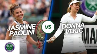 Donna Vekic vs Jasmine Paolini Wimbledon Semifinals Prediction [upl. by Ahtera568]