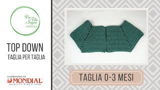 Speciale Top down tutte le taglie 03 mesi [upl. by Pinto]