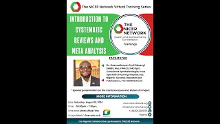 Introduction to Systematic Reviews and Meta Analysis [upl. by Erine310]