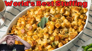 THE WORLDS BEST STUFFING RECIPE Review amp How To [upl. by Goulette]