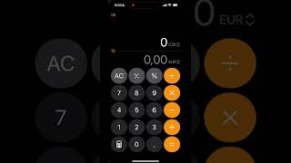 Jedna z nových funkcí kalkulátoru v iOS 18 je převodník měn ios kalkulator ￼ [upl. by Anilegna]