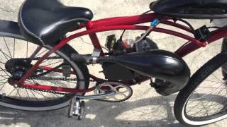 80cc motor bike with yz exhaust [upl. by Hgielra]