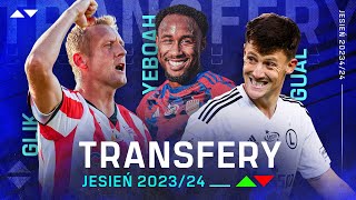 NAJCIEKAWSZE TRANSFERY JESIENI  GLIK YEBOAH GUAL PULULU ULVESTAD  Ekstraklasa 202324 [upl. by Alicec967]