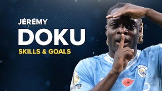 Jérémy Doku Rising Star at Manchester City and Belgium [upl. by Deuno244]