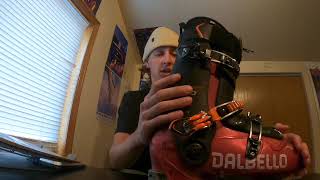 Adjusting Dalbello Lupo130 Ski boot fit [upl. by Haggai]