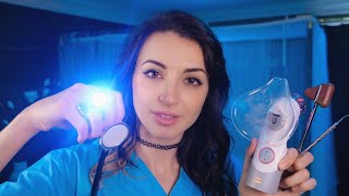 Fastest Medical ASMR  Neurologist Eye Doctor Dentist Pediatrician Allergist PT Derm amp More [upl. by Atinuhs]