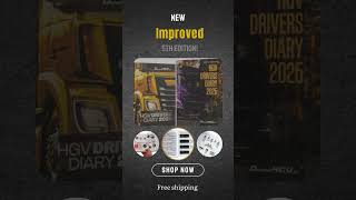 HGV Drivers Diary 2025 🤩👌 hgvdrivers lorry hgv [upl. by Gustaf]