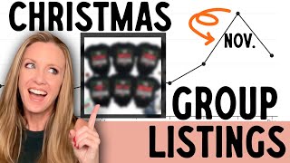 STEAL MY DESIGN HACK for Christmas GROUP Listings   Part 1 [upl. by Yelsha]