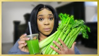 I Drank Celery Juice For 7 DAYS and This is What Happened  NO JUICER REQUIRED  2021 [upl. by Amy]