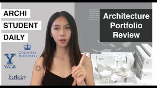 My Architecture Portfolio 2019  Yale Columbia UC Berkeley accepted [upl. by Sarge]