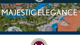 Hotel Majestic Elegance Punta Cana in Playa Bávaro is an incredible 5star allinclusive resort [upl. by Elizabet804]