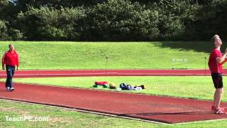 Javelin Coaching  run up part 1 [upl. by Akinert]