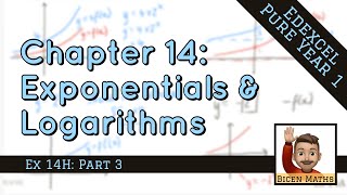 Exponentials amp Logarithms 21 • Logs and NonLinear Data  examples • P1 Ex14H • 🤖 [upl. by Rehpatsirhc]