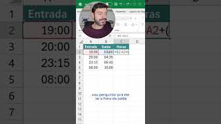 Como calcular horas noturnas no excel [upl. by Learsi]