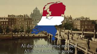 “Aan de Amsterdamse grachten”  Amsterdam folk song [upl. by Nya]