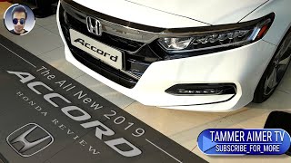 The all new 2019 HONDA ACCORD overview Full HD [upl. by Ardnuas]