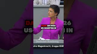 Politik ohne Bezug zur Realität Sahra Wagenknecht bundestag [upl. by Kondon]