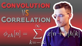 Convolution vs Correlation in Signal Processing and Deep Learning DSP 10 [upl. by Sset182]