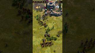 gaming aoeiide aoe2 gameplay aoe aoe4 ageofempires shorts war army games aoeiiide [upl. by Hoem]