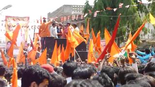 Tarun Sagar Banayege Mandir Song at Sri Ram Navami 2012 HyderabadM4H06589MP4 [upl. by Ecille]