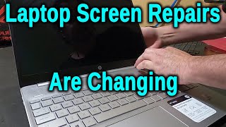 Correct Procedure on HP Notebook 15 Series Laptop Display Screen Replacement [upl. by Atikaj]