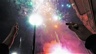 Capodanno 2018 Napoli  Fuorigrotta [upl. by Yablon272]