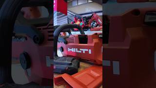 진짜 이런게 나온다고 HILTI 체인톱 hiltiunboxedasia woodworking hiltikorea [upl. by Darmit479]