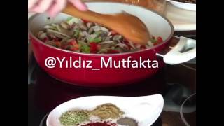 Güveçte Mantarlı Kaşarlı Et Sote Tarifi  Muhteşem Yemek Tarifleri [upl. by Euqirat]