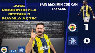 FENERBAHÇE 10 ADANA DEMİRSPOR TEPKi  3 PUANLA BAŞLADIK [upl. by Bledsoe]