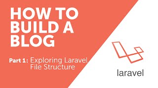 How to Build a Blog with Laravel  Part 1 Exploring File Structure [upl. by Aleemaj]