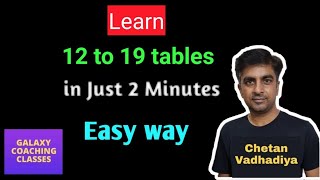 Learn Table of 16 17 and 18 Table of 16  Table of 17 Table of 18  Maths Tables  Part2 RSGauri [upl. by Arimahs]